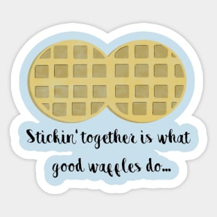 Good Waffles Sticker
